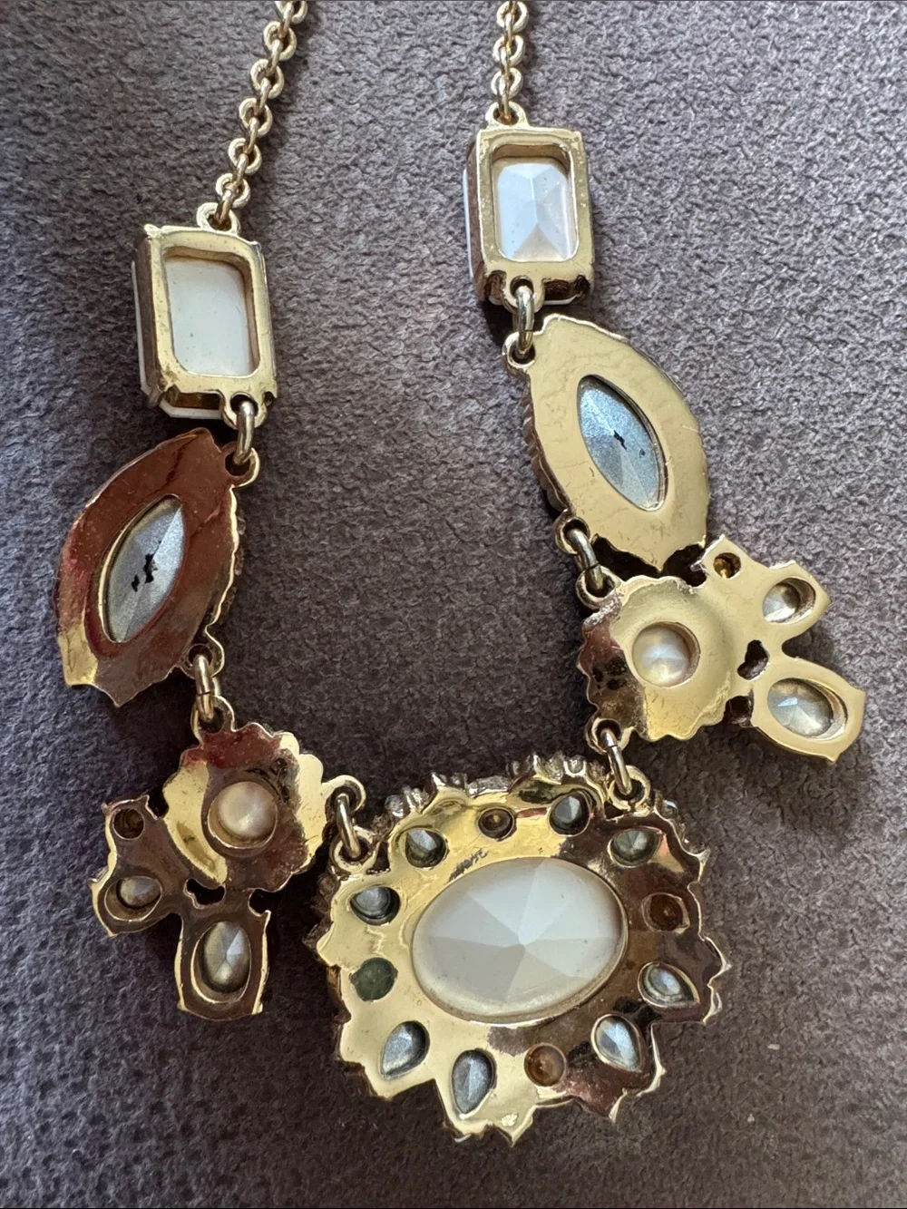 Kate Spade Garden Bed Gems collar necklace